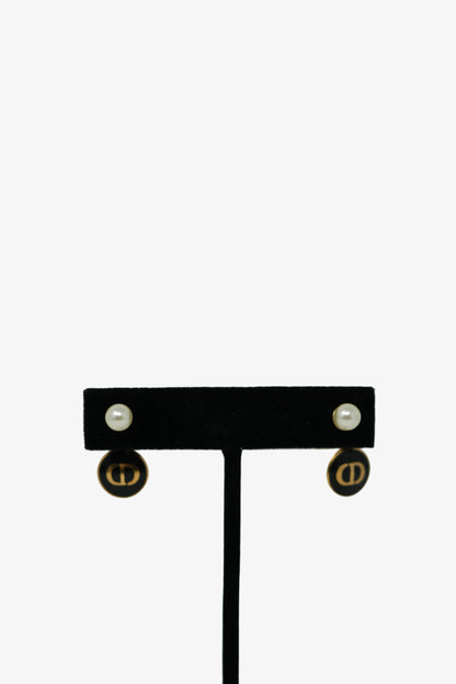 Dior Tribales Faux Pearl Earring