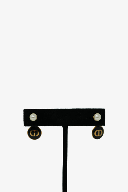 Dior Tribales Faux Pearl Earring