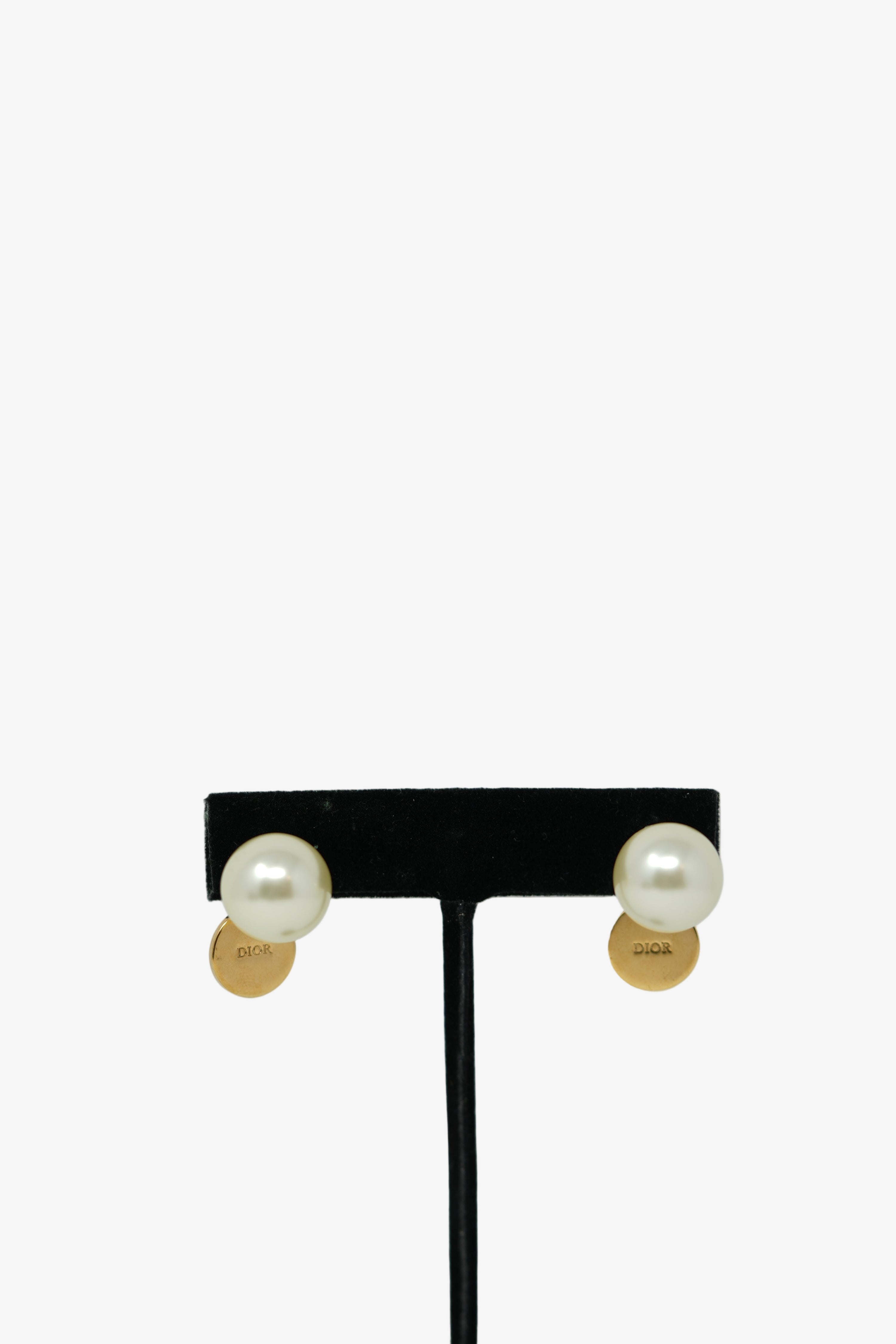 Dior Tribales Faux Pearl Earring