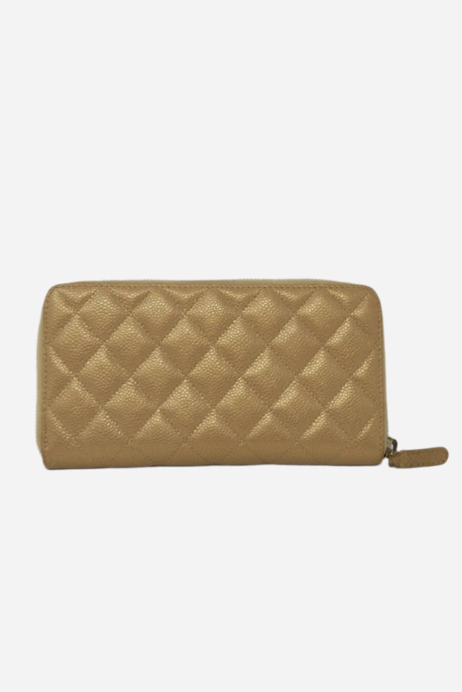 Pre-Owned Chanel 2014-2015 Caviar Long Wallet