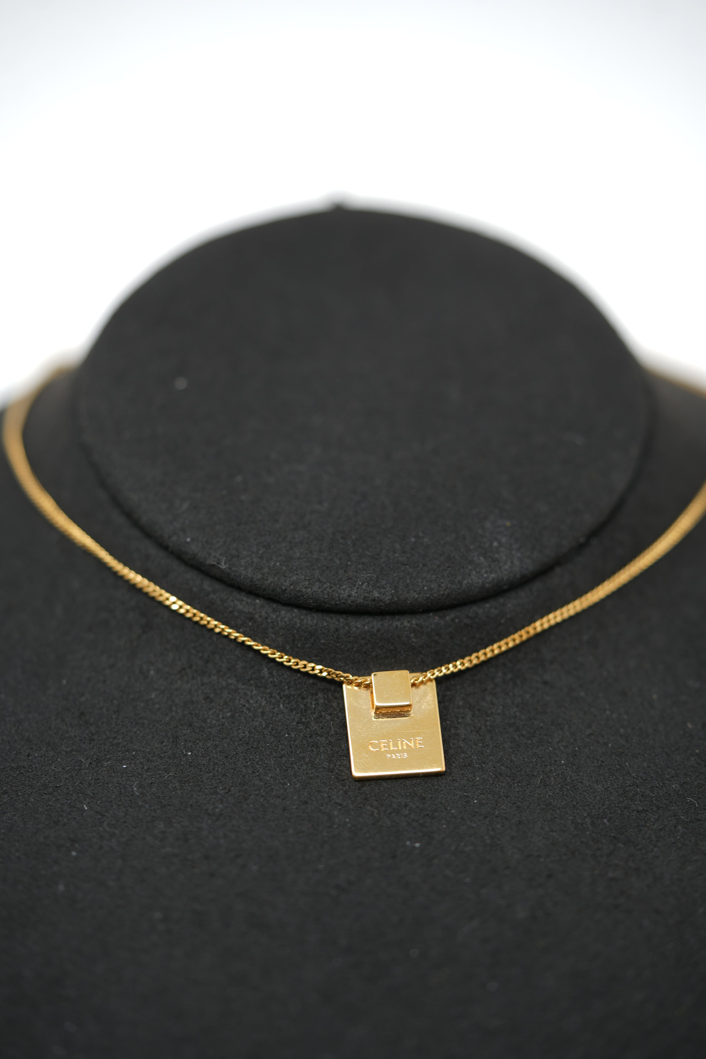 Celine Alphabet Y Necklace