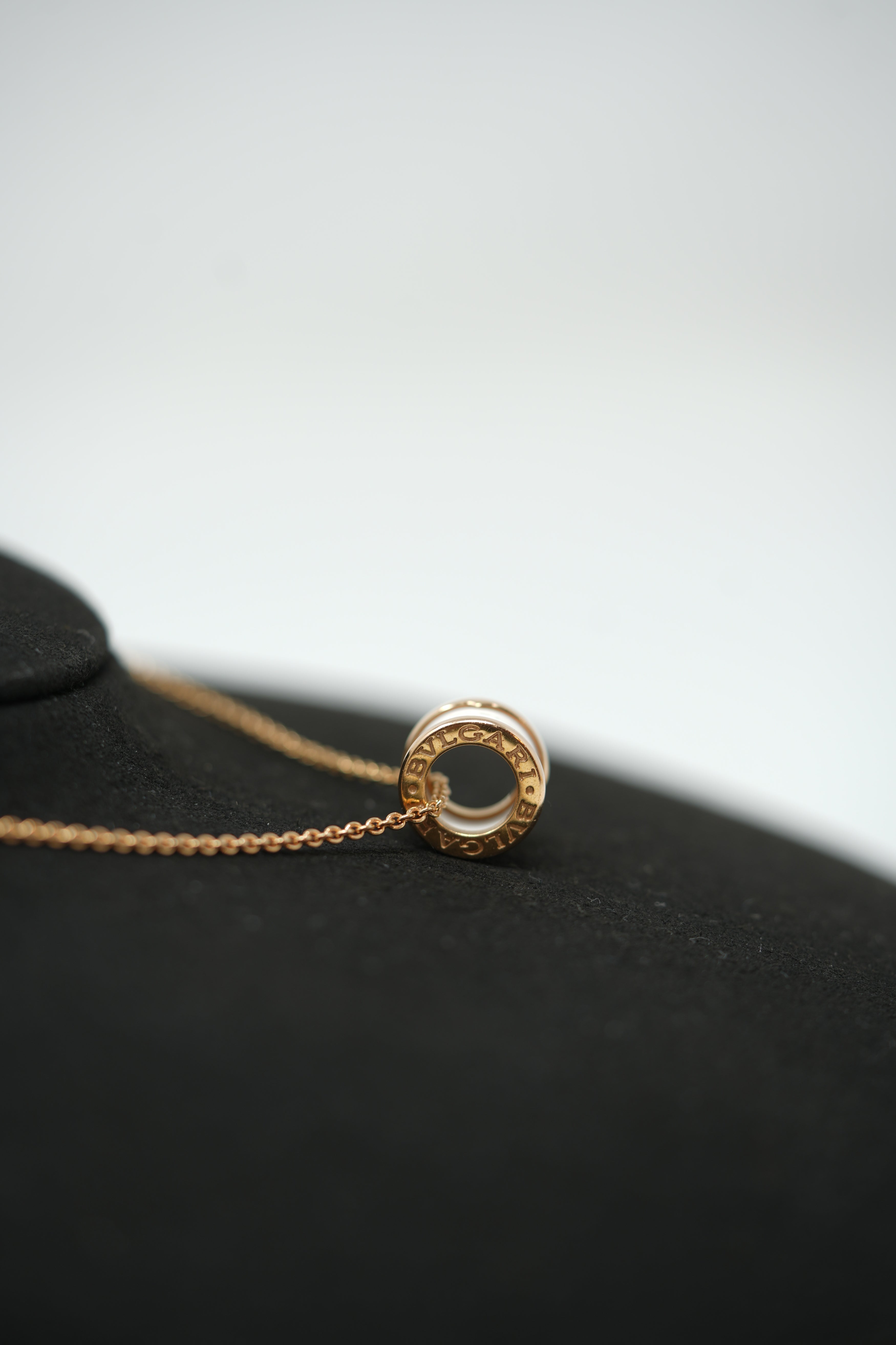 Bvlgari B.zero1 Necklace with 18K/White Ceramic