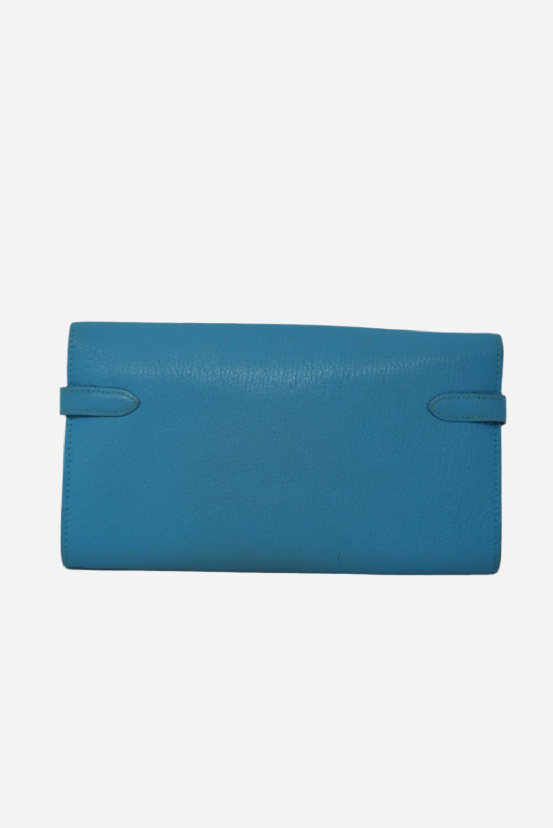 Hermes Kelly Longue Wallet Bleu Azteque R(2014)