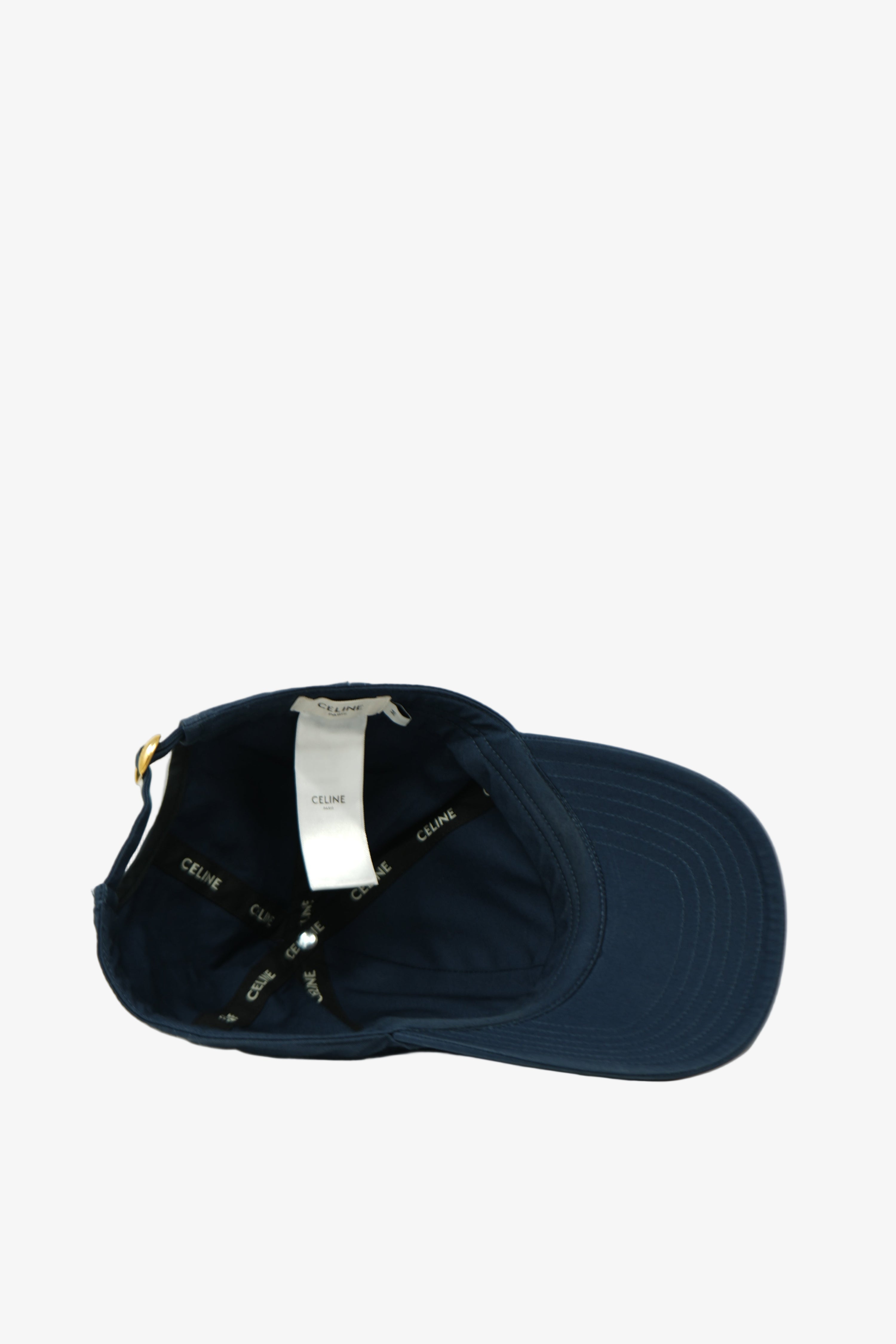 Celine Logo Baseball Cap in Cotton