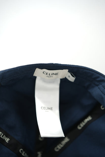 Celine Logo Baseball Cap in Cotton