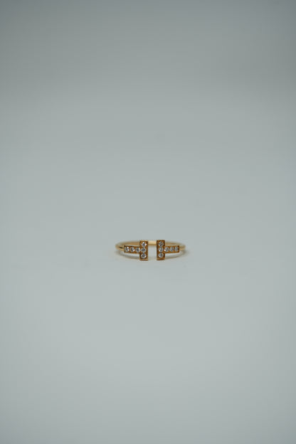 Tiffany T Diamond Wire Ring