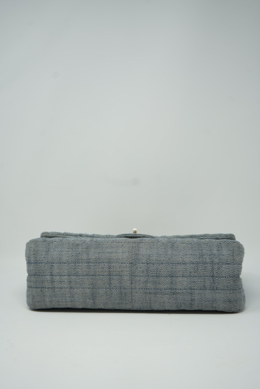 Pre-Owned CHANEL V Chevron 2.55 226 Reissue Flap Bag Denim