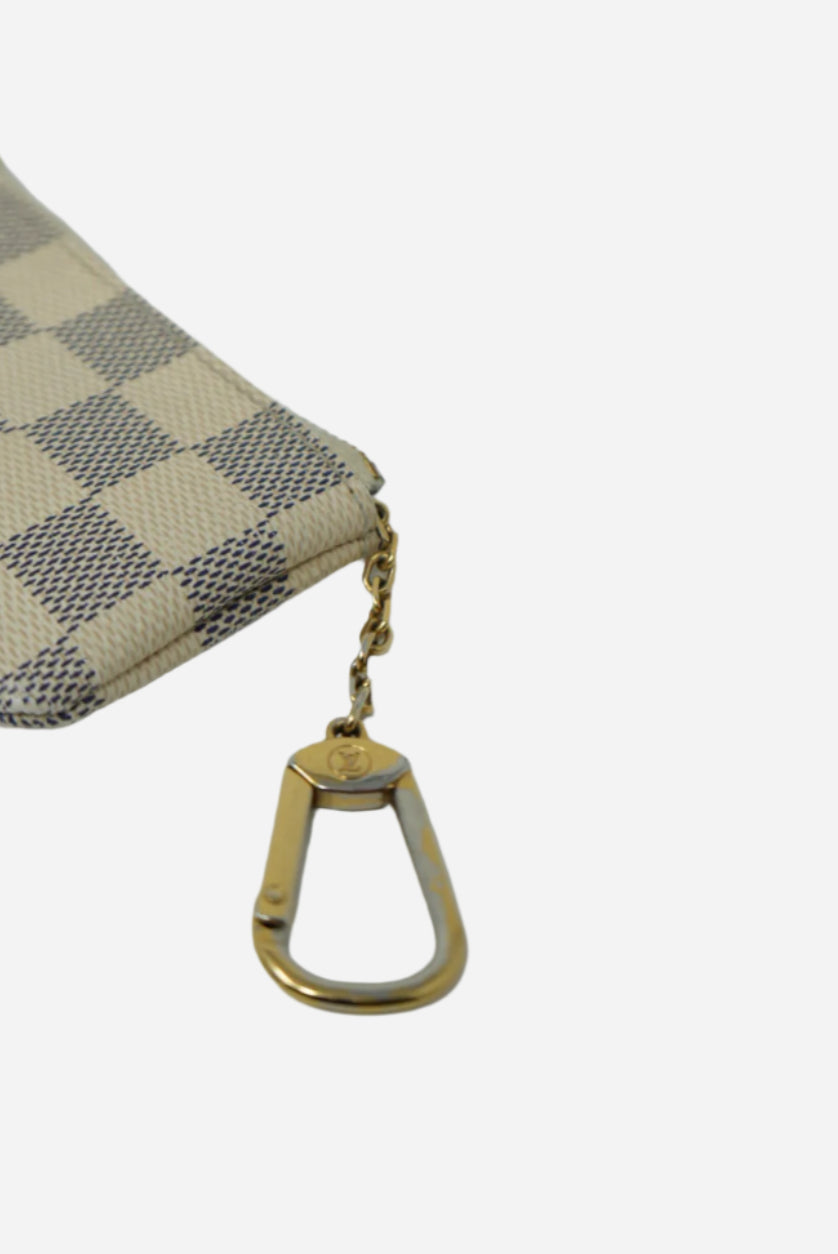 Louis Vuitton Damier Azur Key Pouch 2014