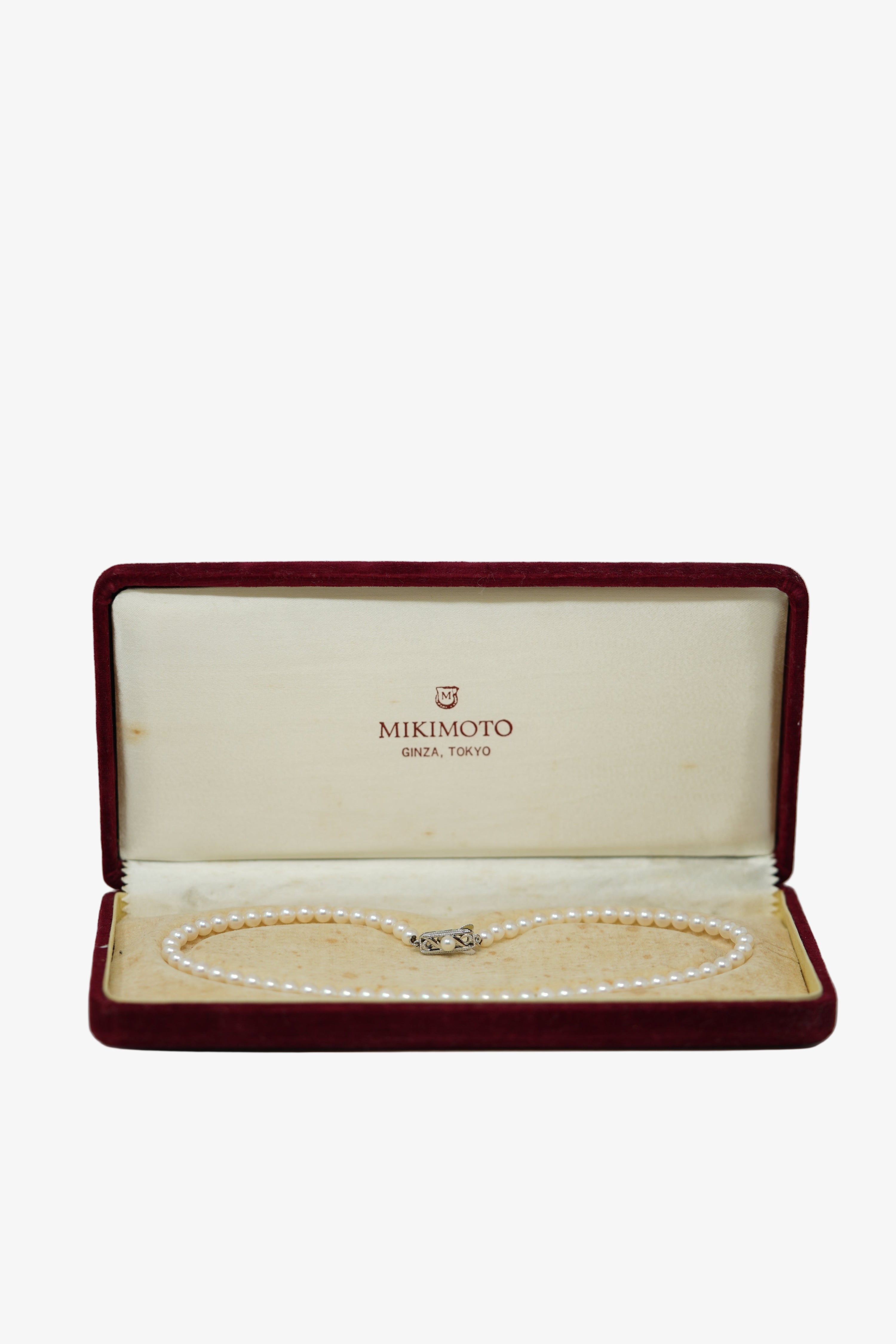 Mikimoto Necklace Silver