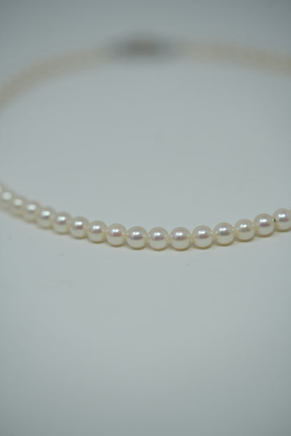 Mikimoto Necklace Silver