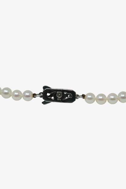 Mikimoto Necklace Silver