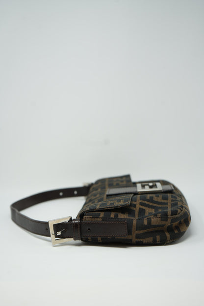 Fendi Vintage Zucca Baguette Shoulder Bag