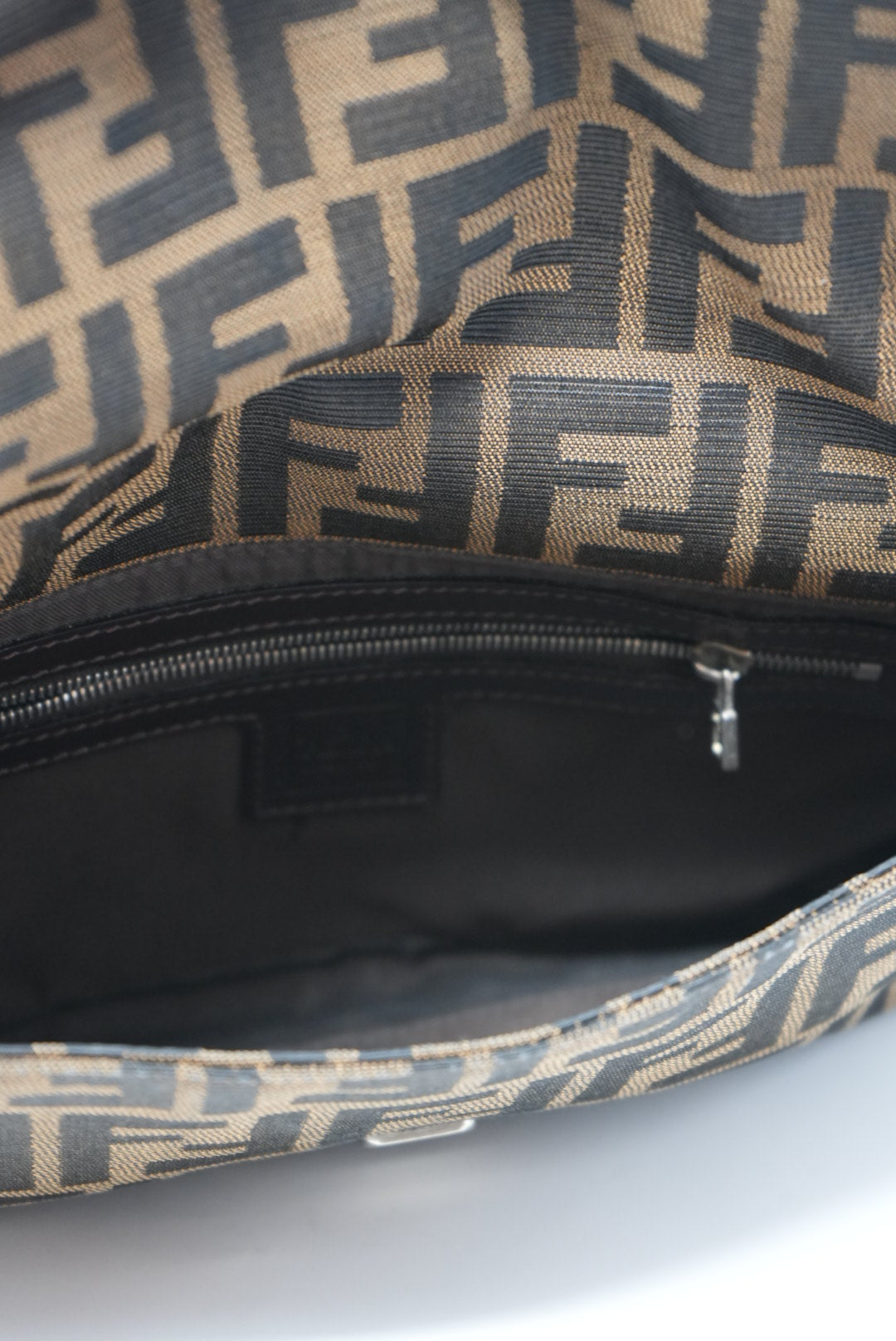 Fendi Vintage Zucca Baguette Shoulder Bag