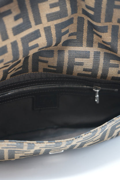 Fendi Vintage Zucca Baguette Shoulder Bag