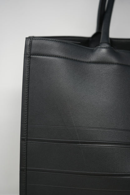 Dior Large Book Tote Black Calfskin