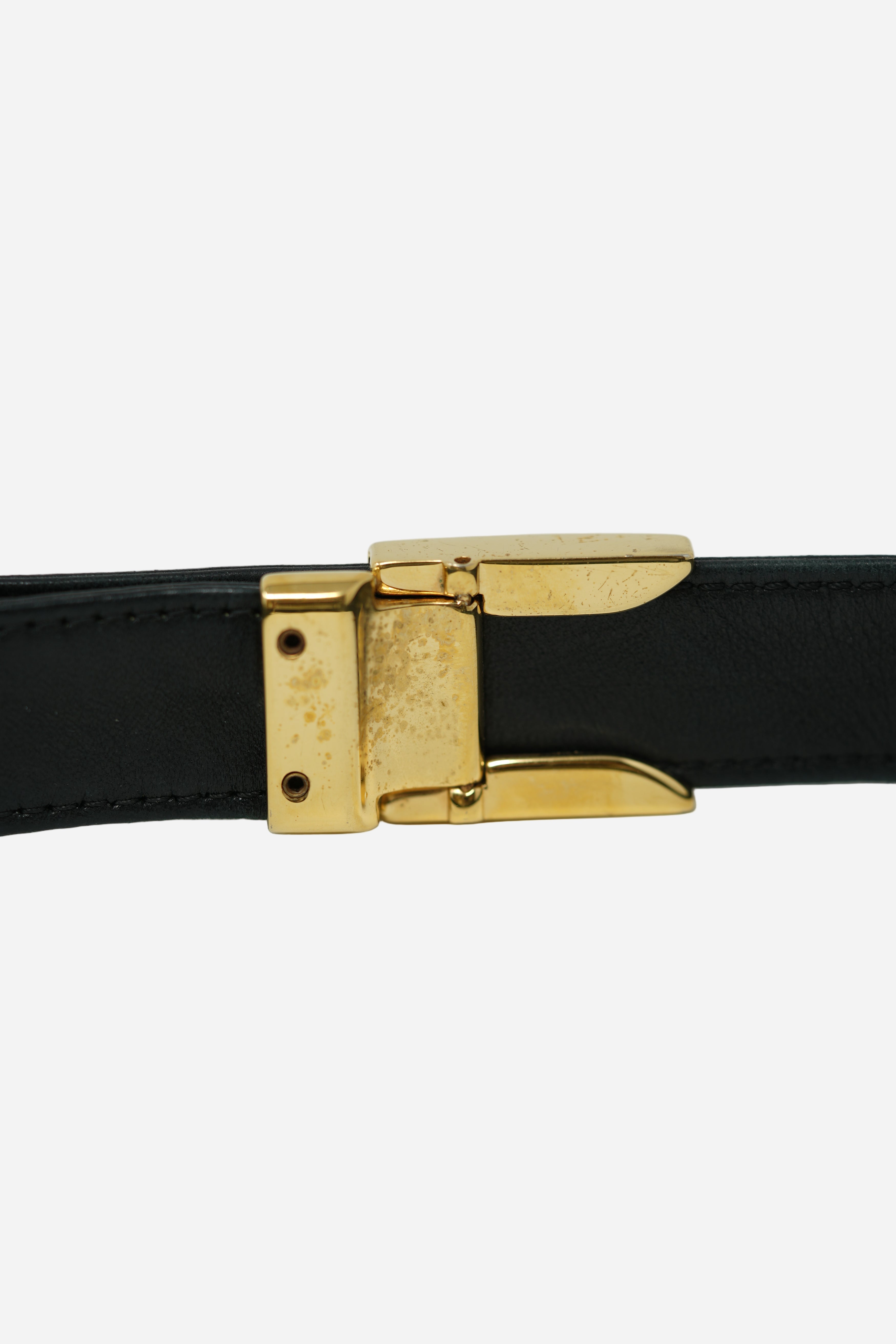 Pre-Owned 2003–2004 Chanel Black Calfskin/Lambskin Chocolate Bar Shoulder Bag