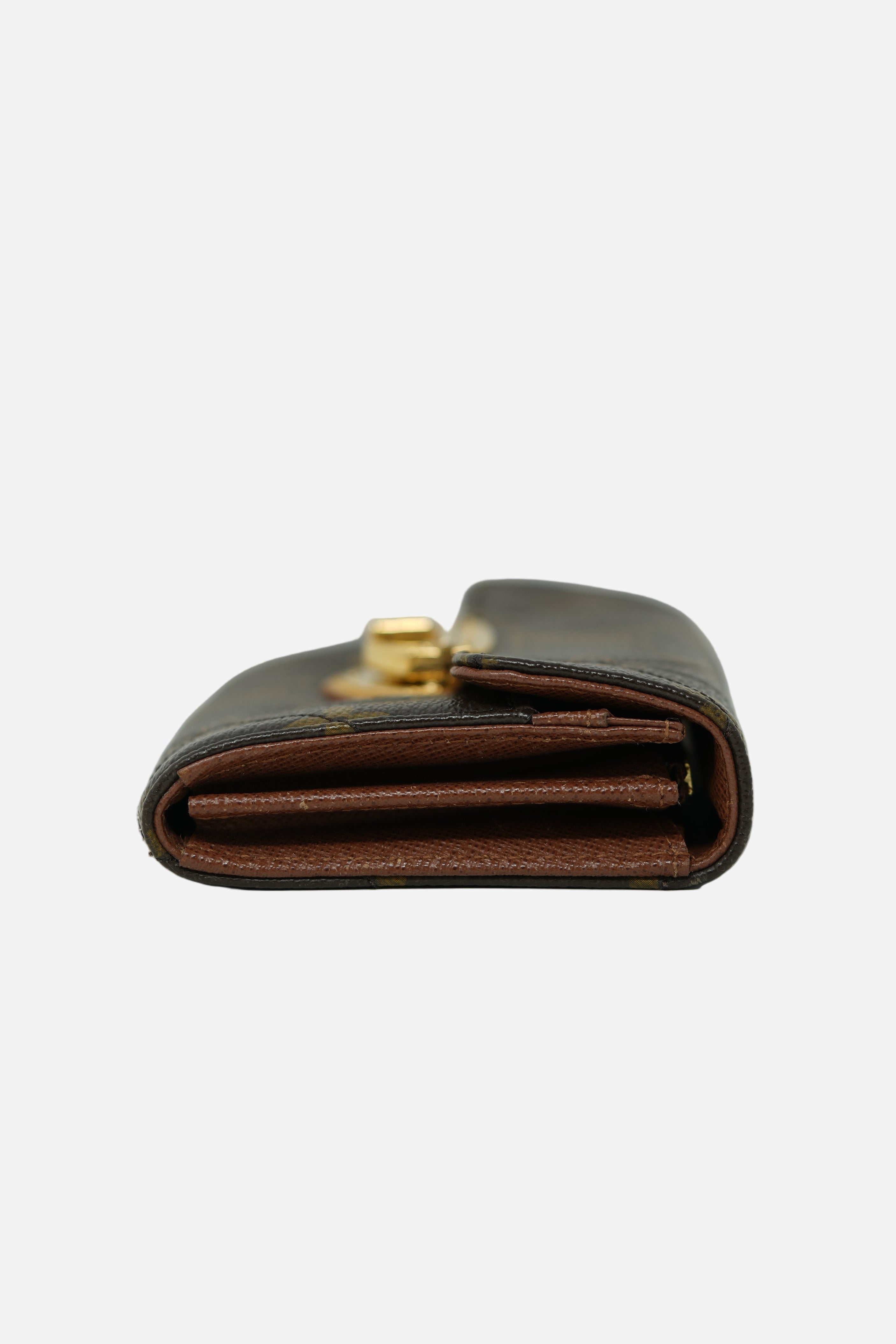 Louis Vuitton 2010 Brown Monogram Canvas Etoile Portefeuille Wallet