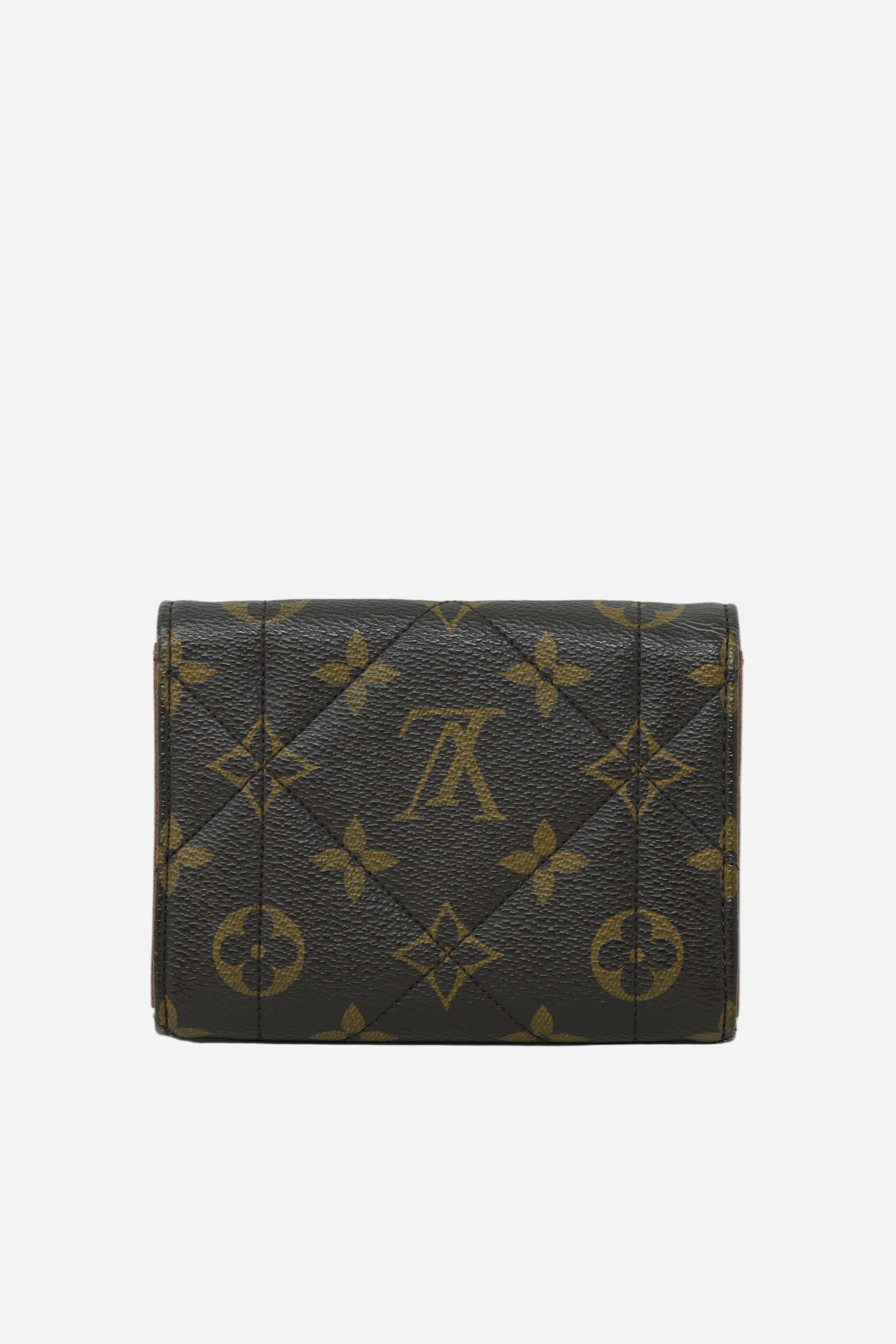 Louis Vuitton 2010 Brown Monogram Canvas Etoile Portefeuille Wallet
