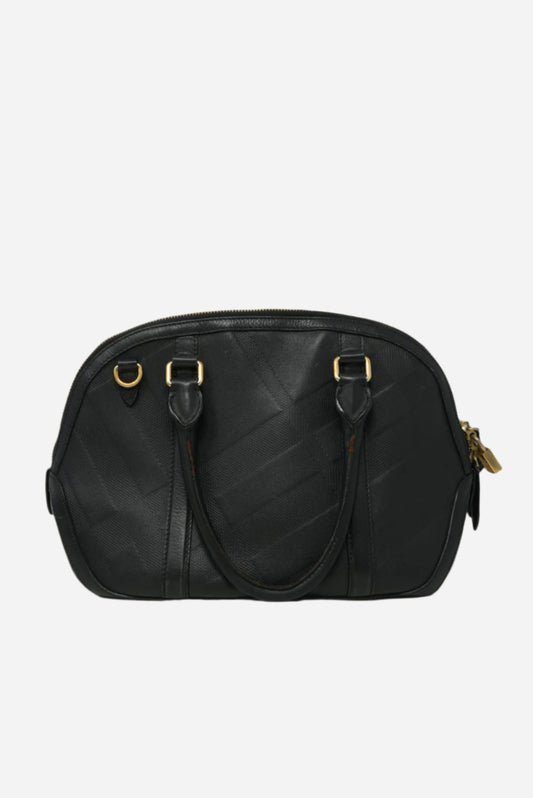 Burberry Black Leather Orchard Bag