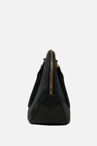 Burberry Black Leather Orchard Bag