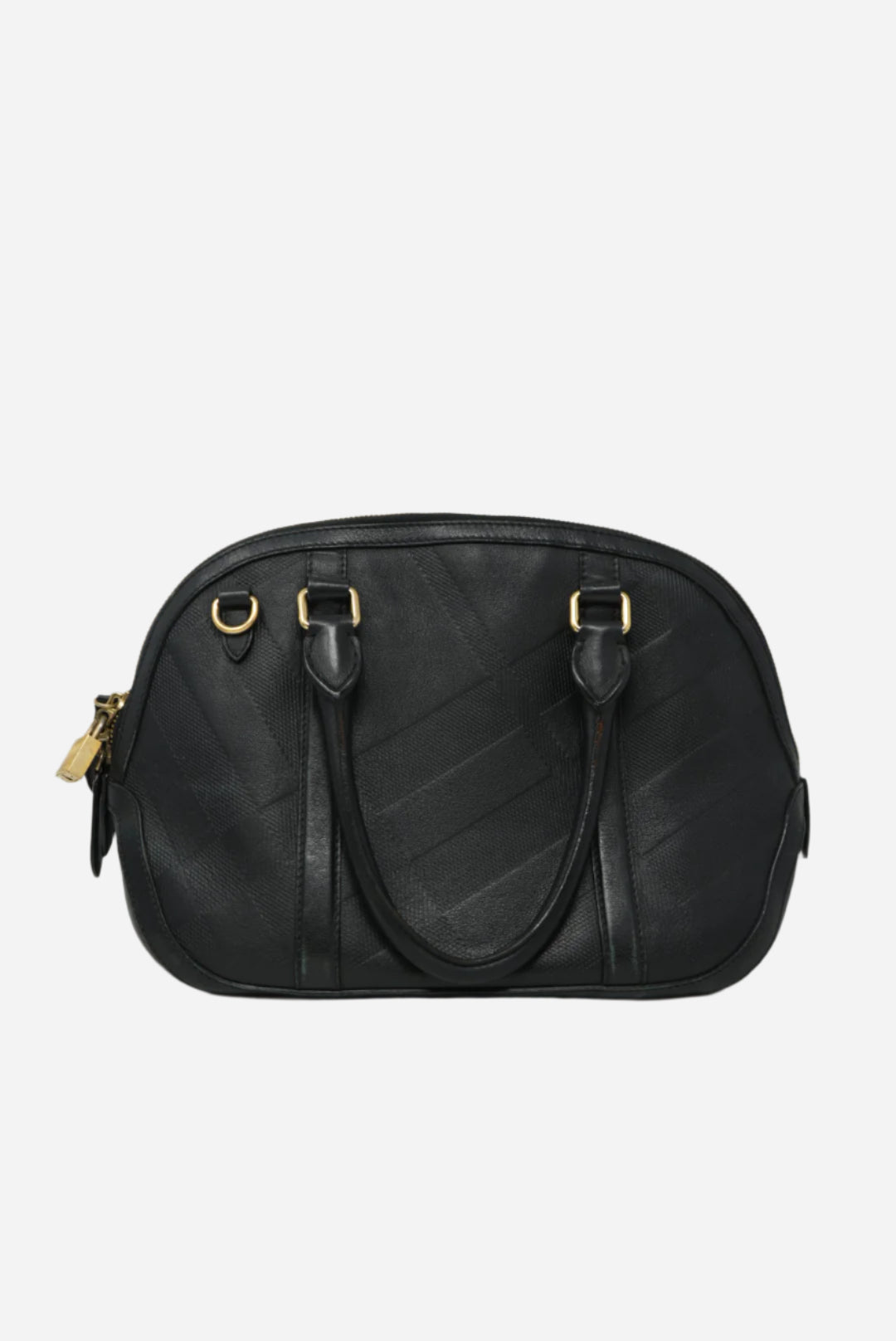 Burberry Black Leather Orchard Bag