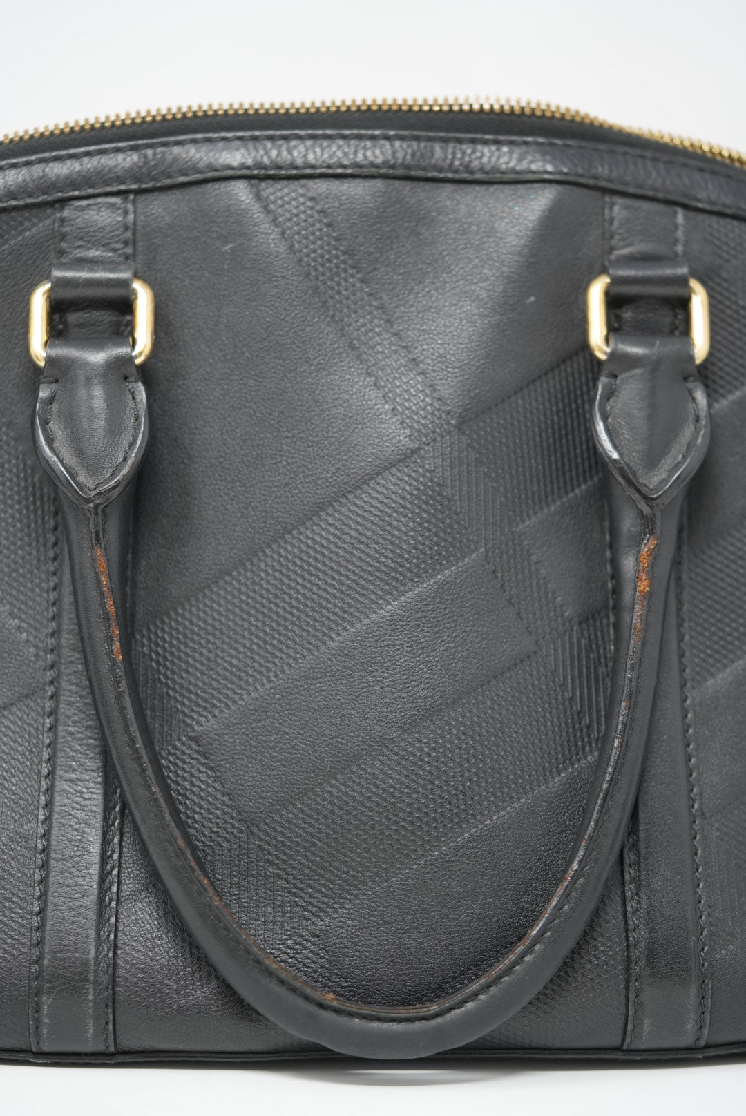 Burberry Black Leather Orchard Bag
