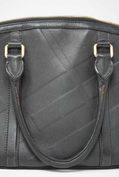 Burberry Black Leather Orchard Bag