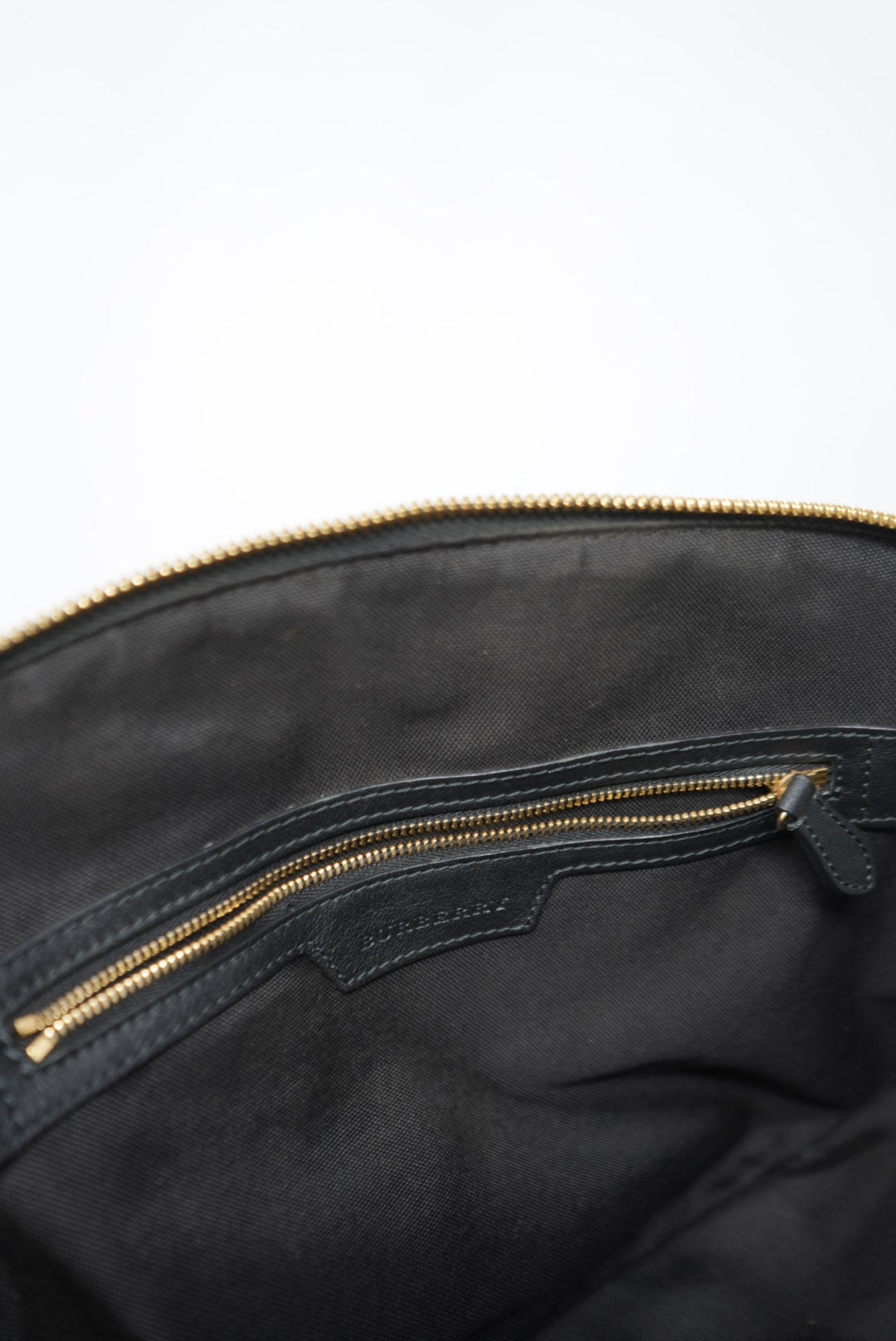 Burberry Black Leather Orchard Bag