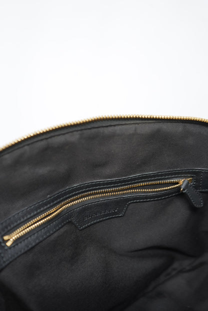Burberry Black Leather Orchard Bag