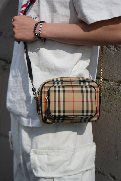 Burberry Paddy Check Crossbody Bag