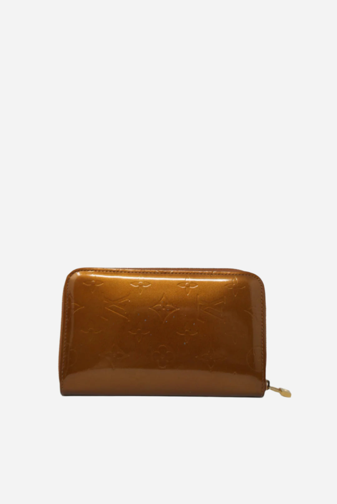 Louis Vuitton Patent Zipper Long Wallet