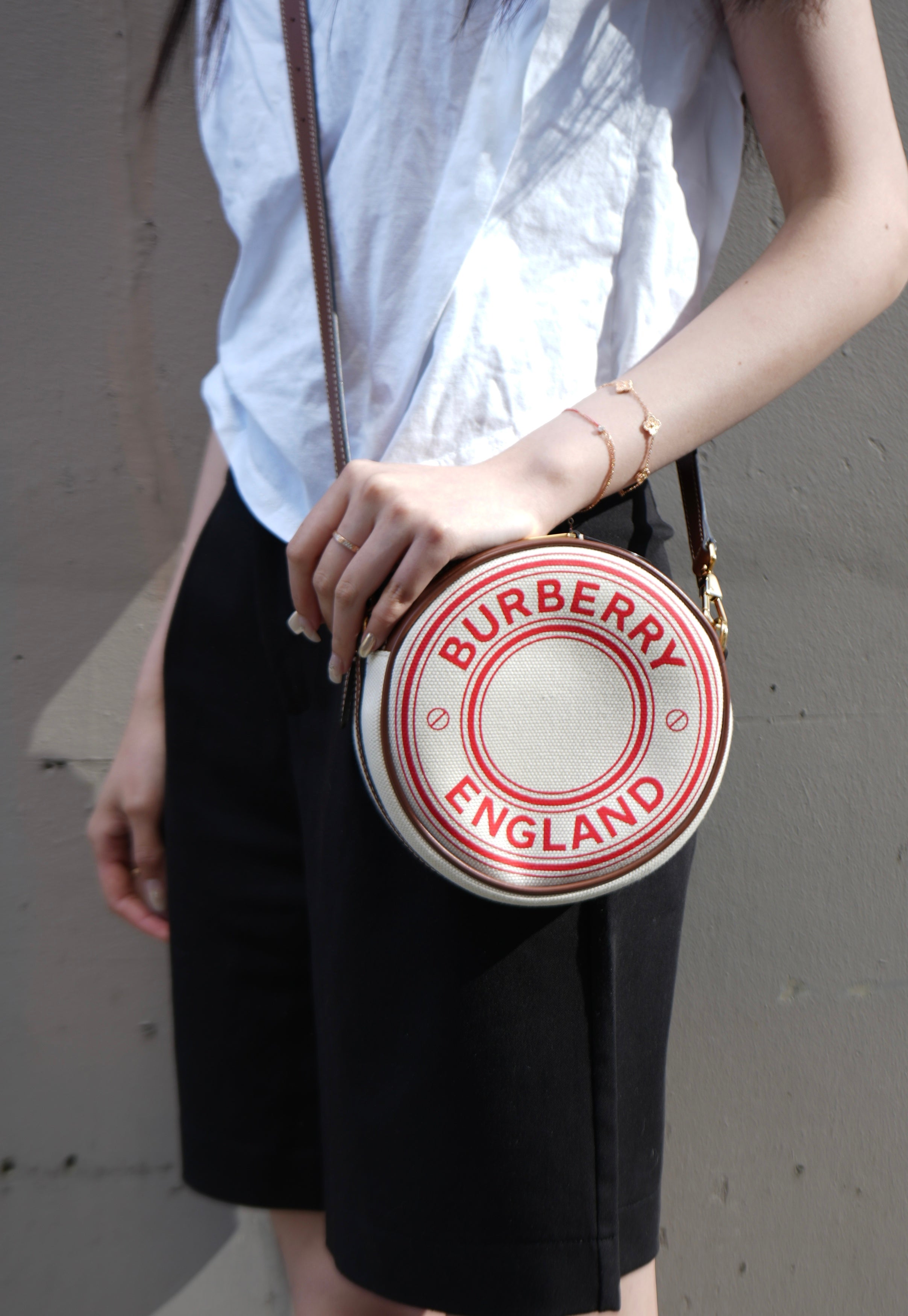 Burberry Louise Round Crossbody Bag