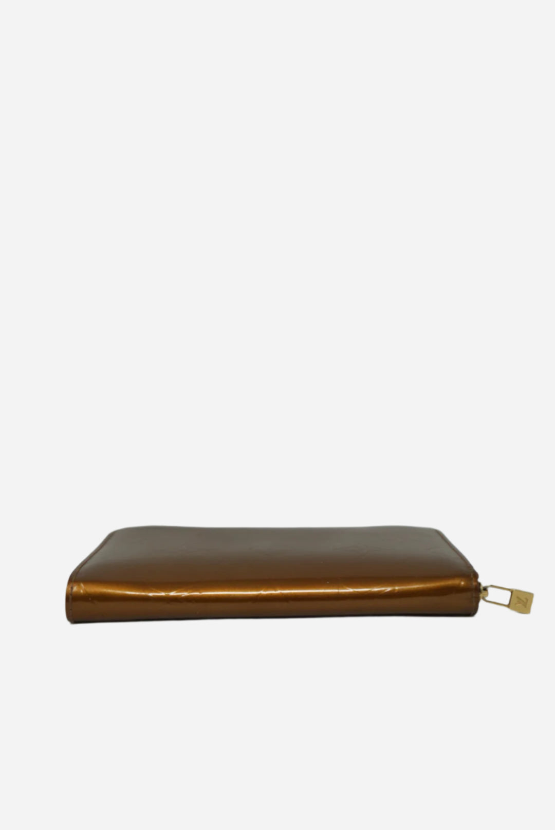Louis Vuitton Patent Zipper Long Wallet