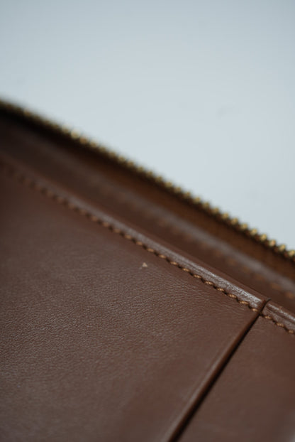 Louis Vuitton Patent Zipper Long Wallet