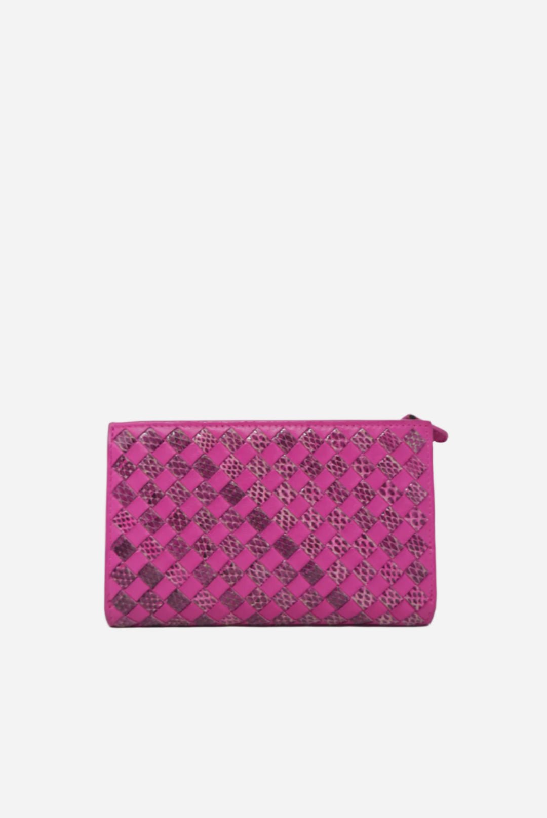 Bottega Veneta Pink Leather Wallet
