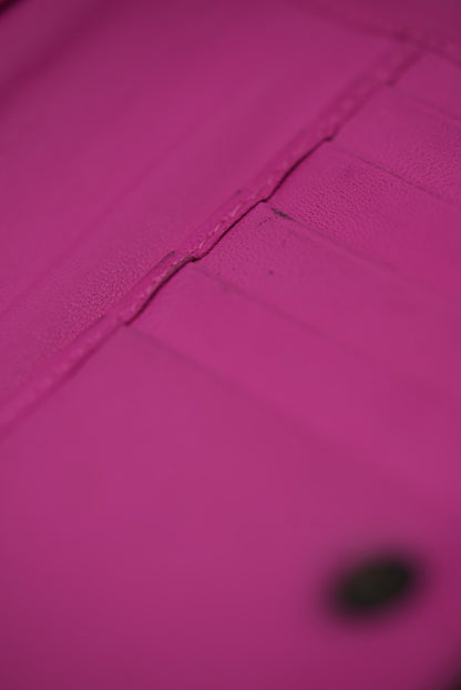 Bottega Veneta Pink Leather Wallet