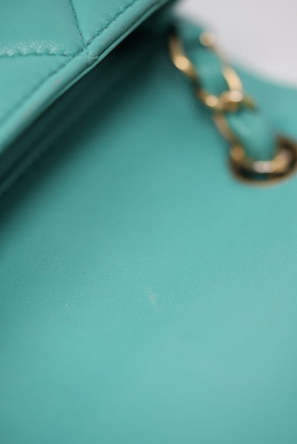 Pre-Owned Chanel Mini Flap Lambskin 2019 Refurbished