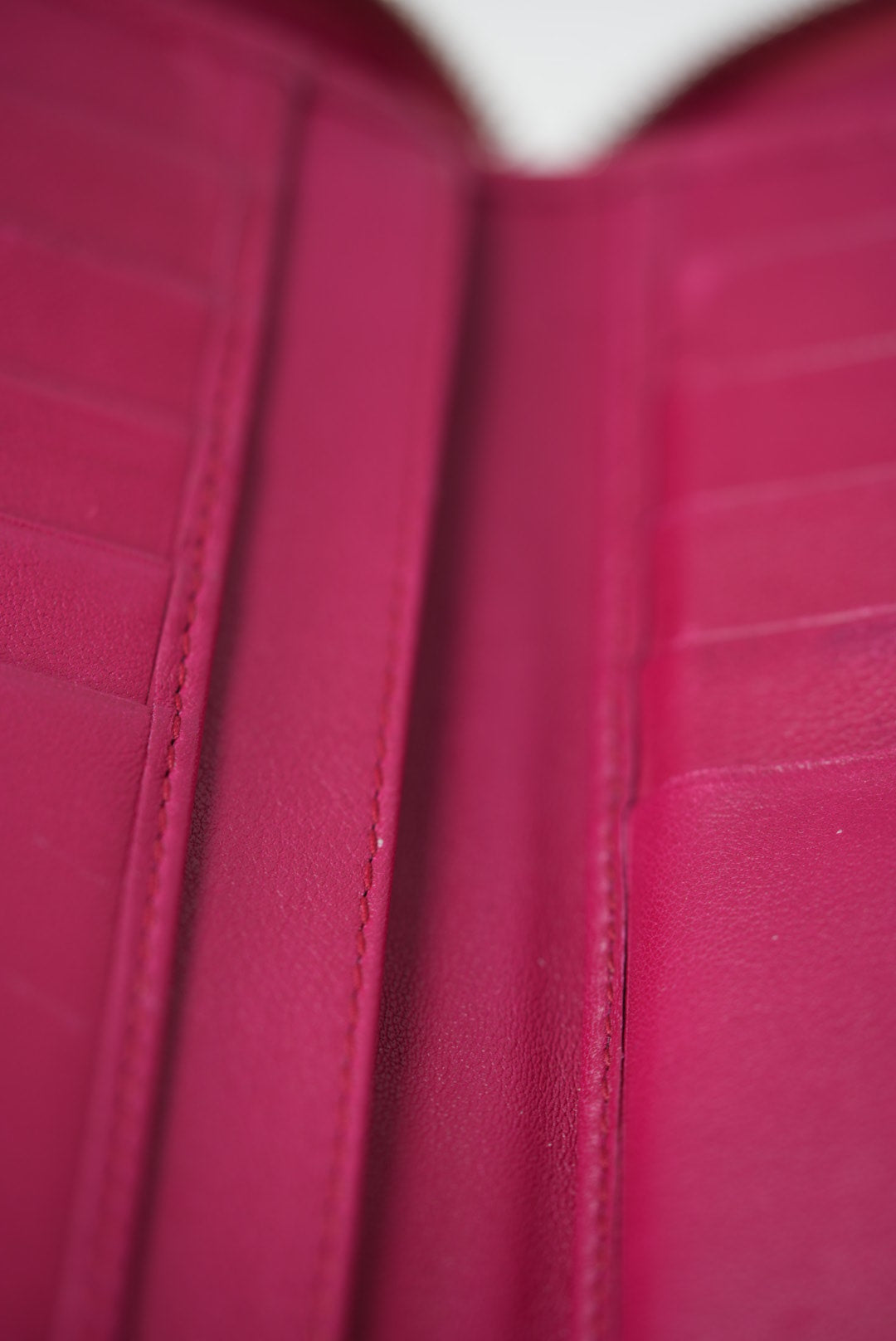 Dior Pink Patent Zip-up Wallet 2012