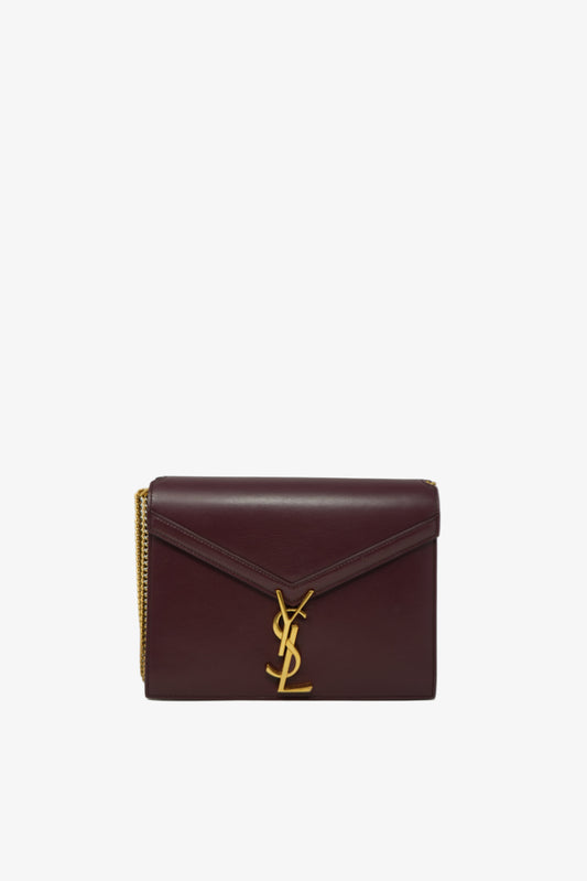 Saint Laurent Smooth Calfskin Cassandra Chain Bag