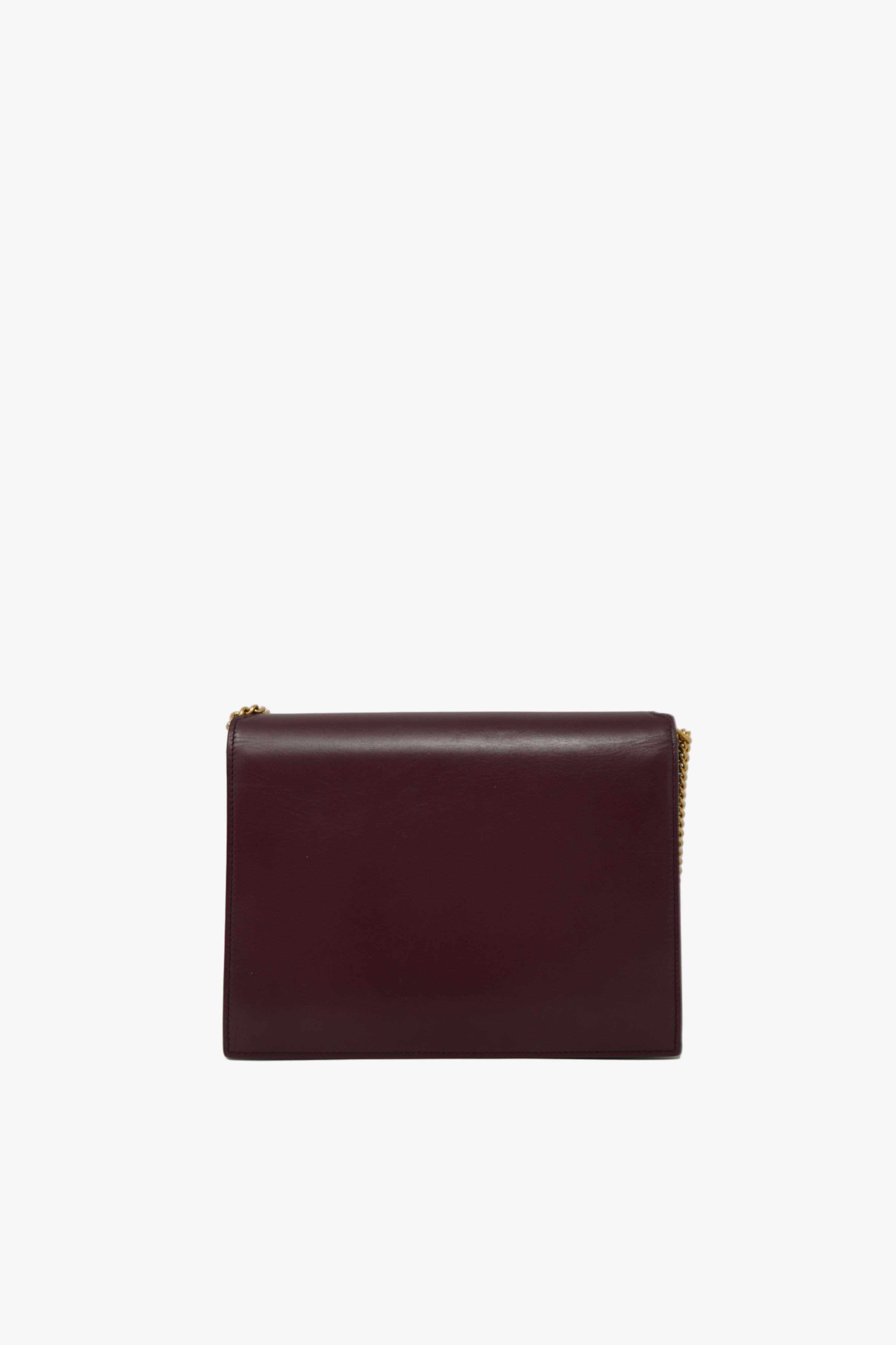 Saint Laurent Smooth Calfskin Cassandra Chain Bag