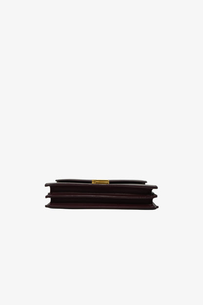 Saint Laurent Smooth Calfskin Cassandra Chain Bag