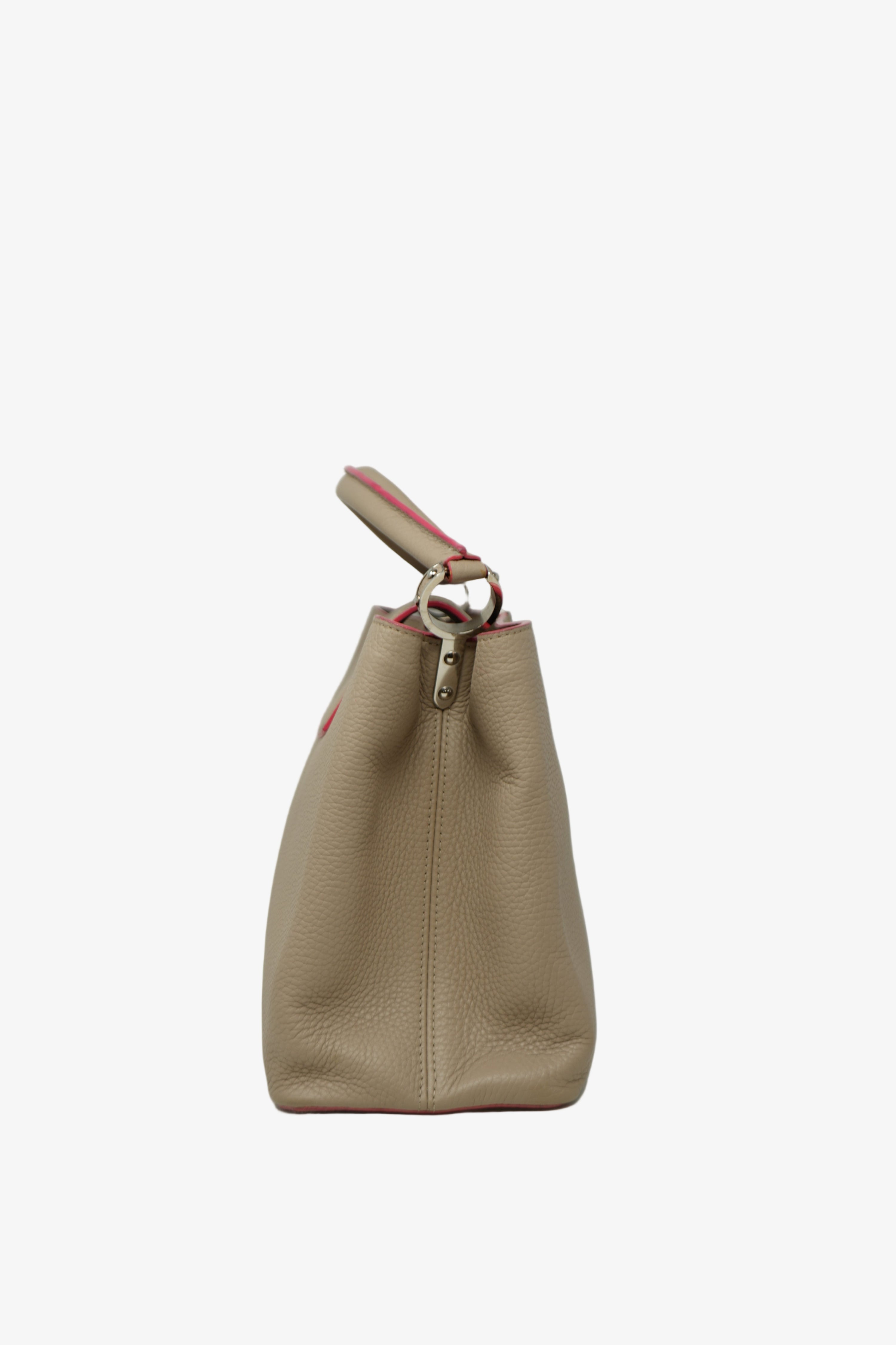 Louis Vuitton Taurillon Capucines MM Top Handle