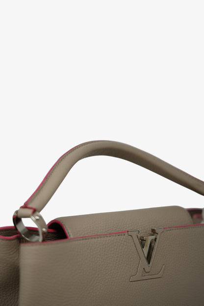 Louis Vuitton Taurillon Capucines MM Top Handle