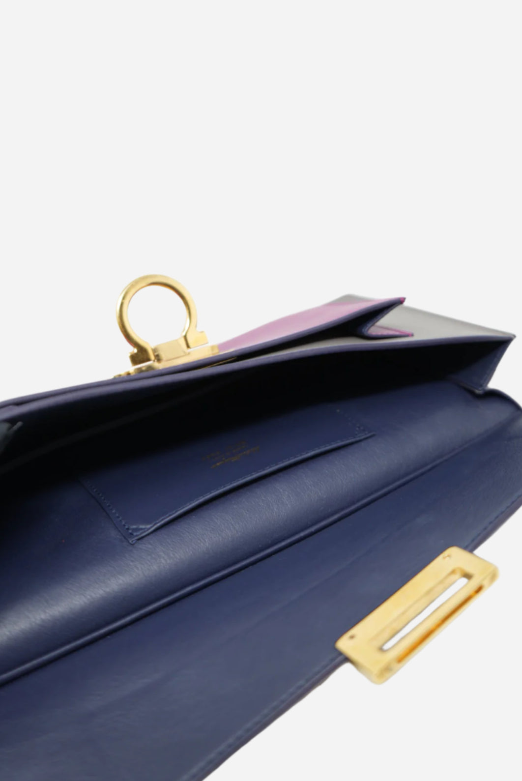Ferragamo Multi-Color Leather Pouch