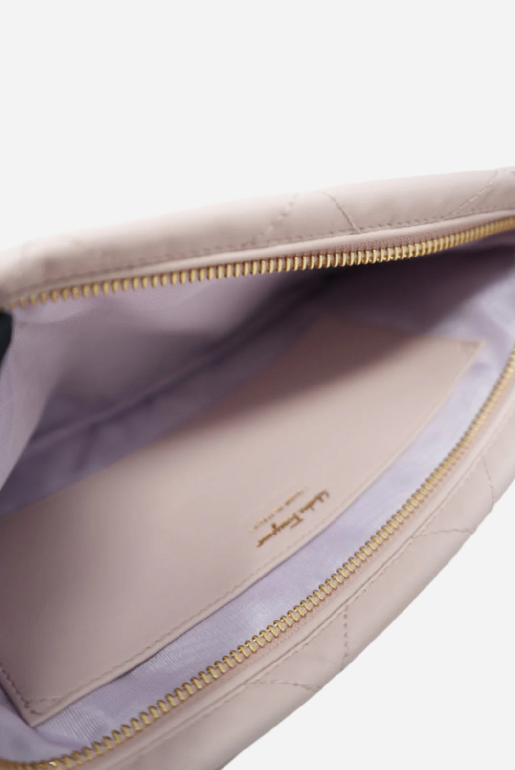 Ferragamo Pink Lambskin Pouch