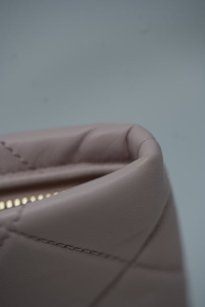 Ferragamo Pink Lambskin Pouch