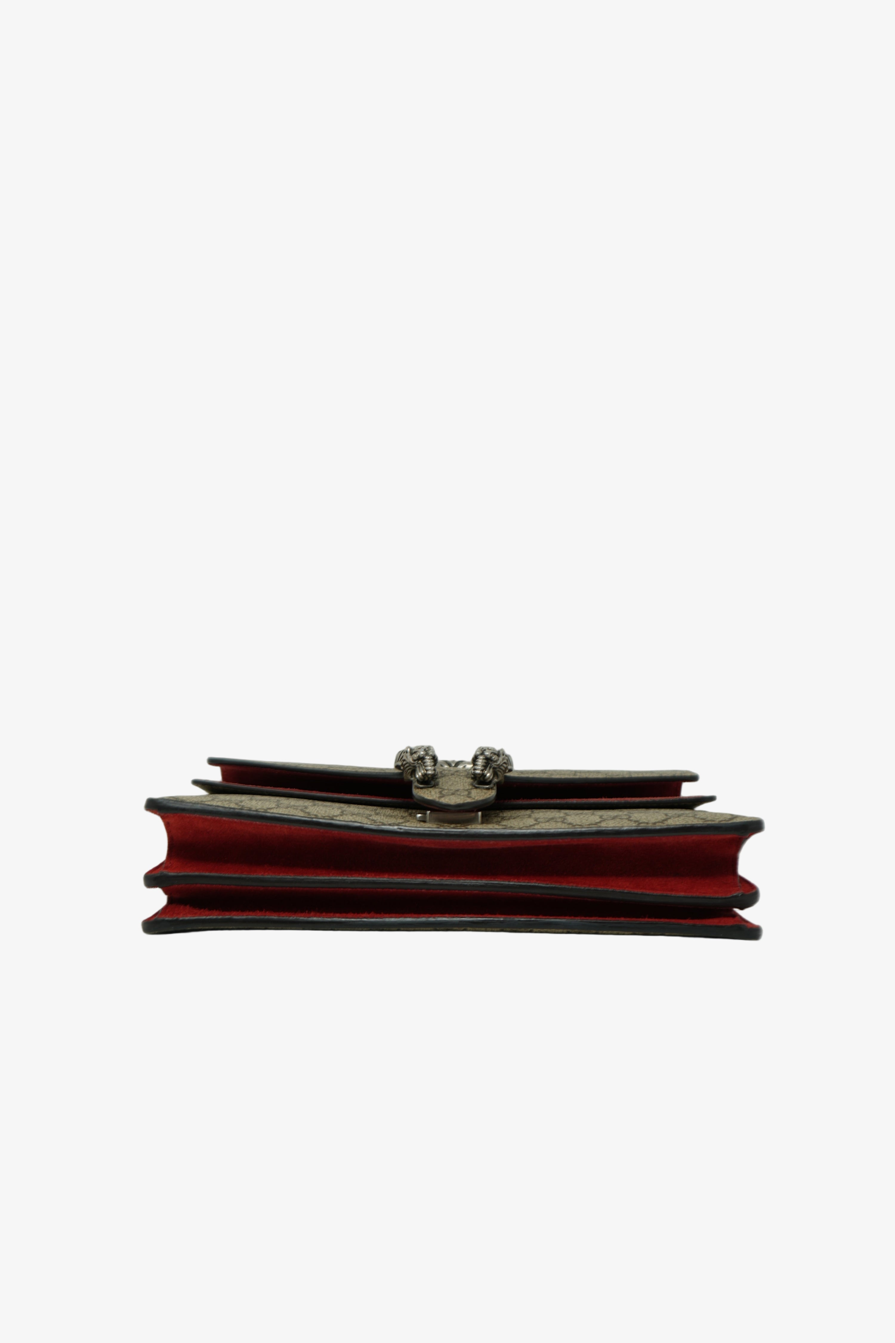 Gucci GG Canvas/Red Dionysus small shoulder bag