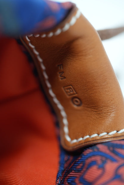 Hermes 2014 Silk&Leather Fourbi 20 Size 34