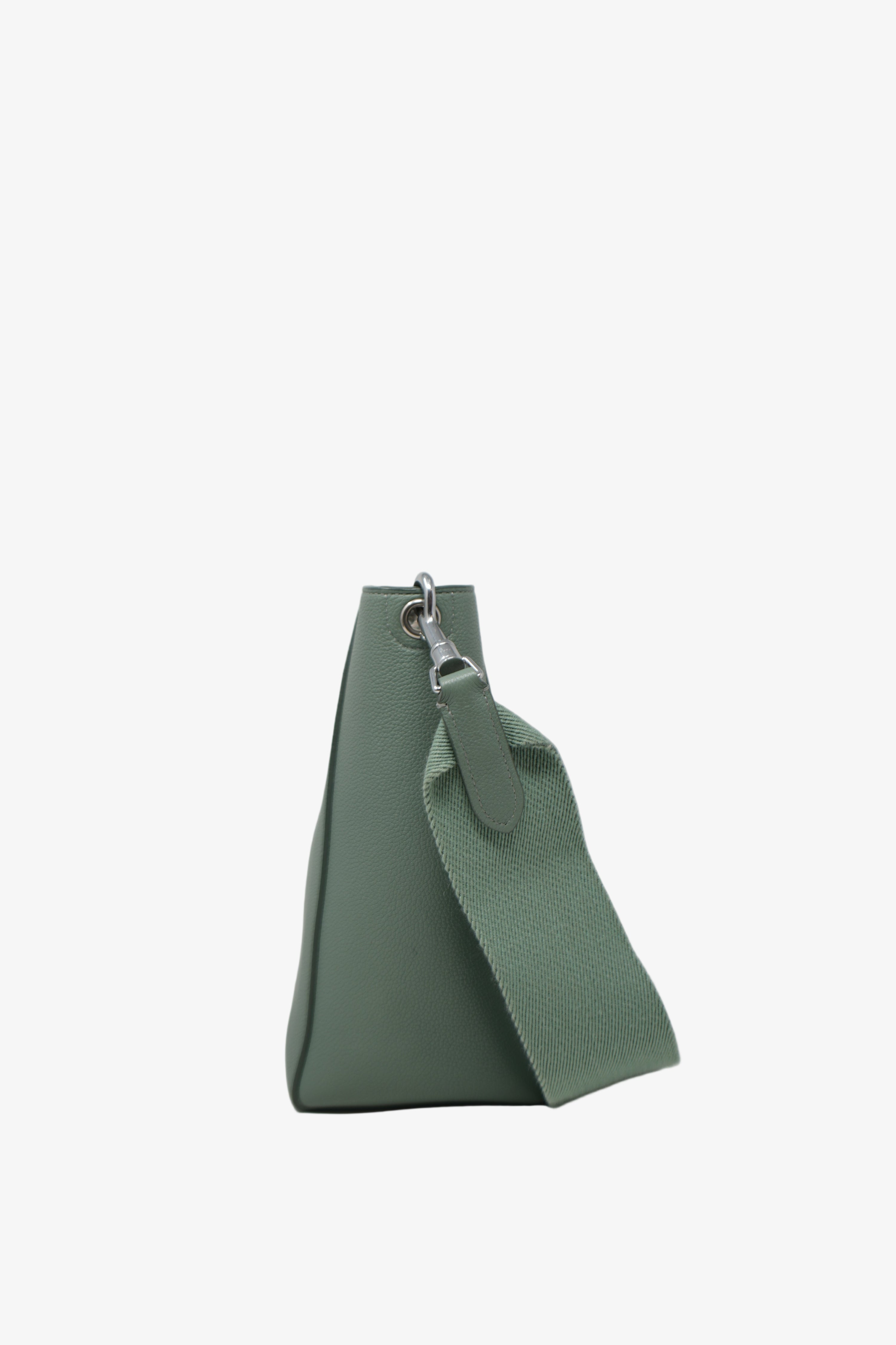 Celine Sangle Bucket Bag Small Green