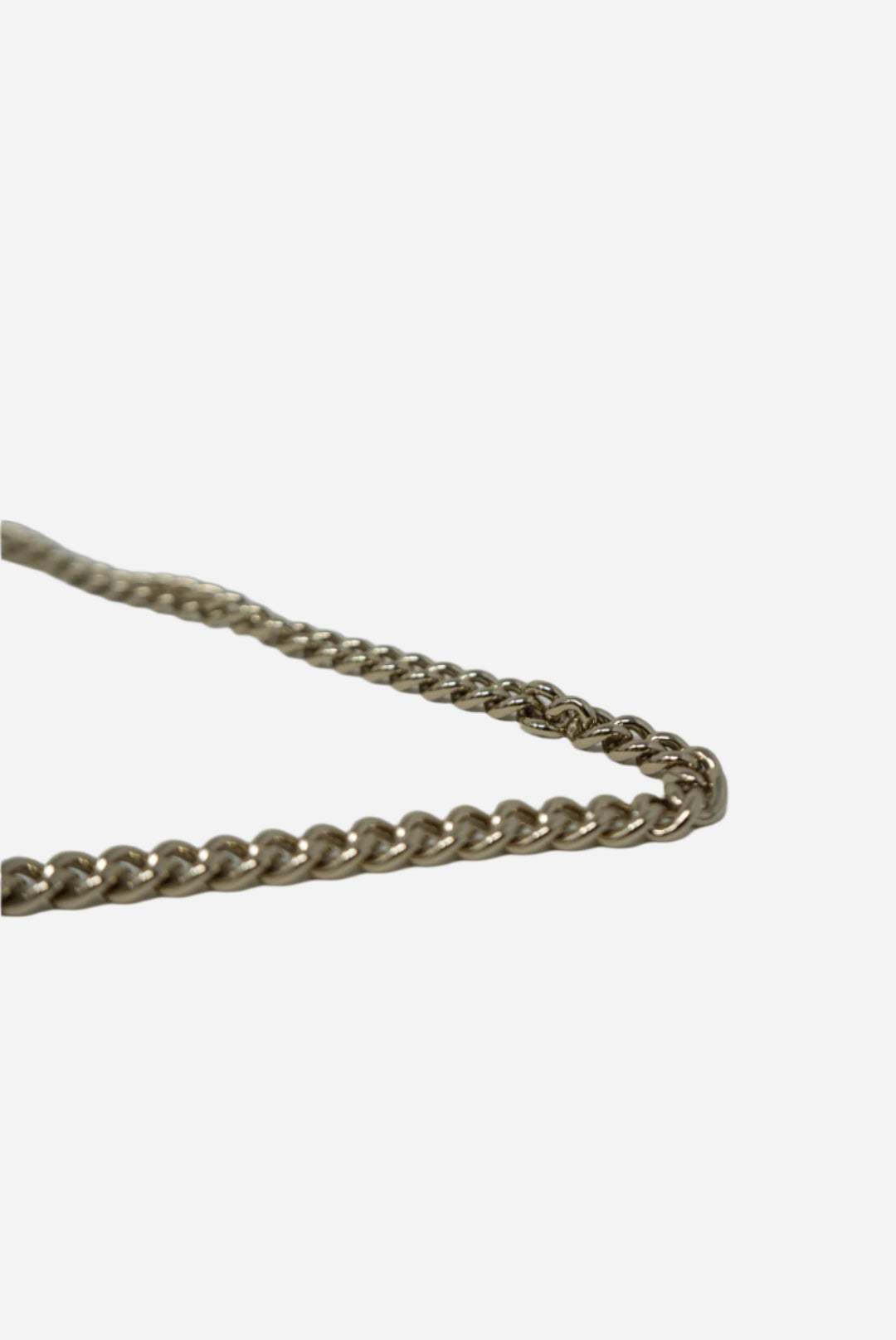 Gucci Grey Leather GG Wallet On Chain